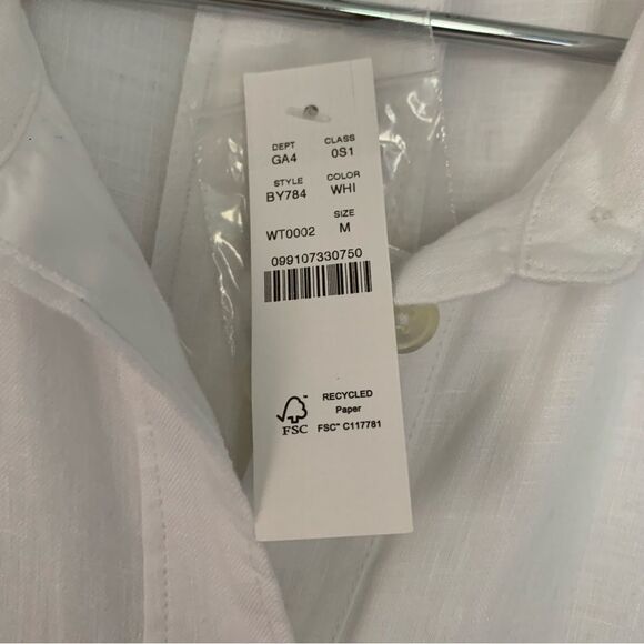 J Crew Linen Dress M - Picture 7 of 10